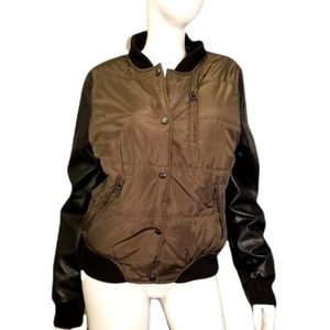 Madden Girl Leather Jacket sz Medium